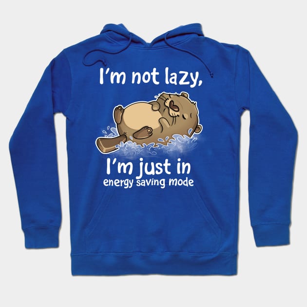 Energy Saving Mode Hoodie by Licunatt